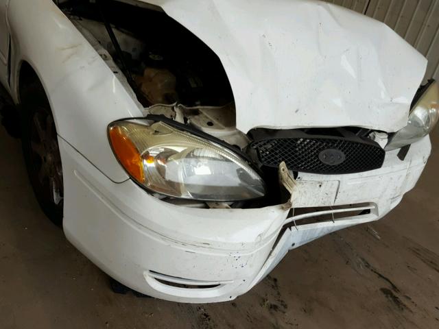 1FAFP56U56A156282 - 2006 FORD TAURUS SEL WHITE photo 9