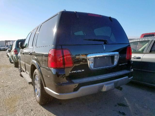 5LMFU28R84LJ28030 - 2004 LINCOLN NAVIGATOR BLACK photo 3