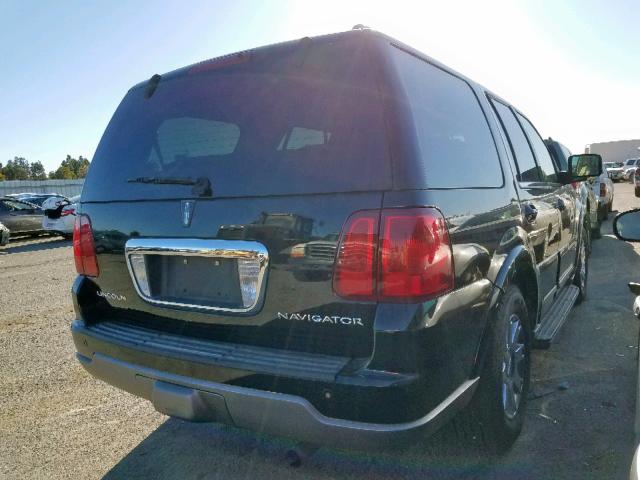 5LMFU28R84LJ28030 - 2004 LINCOLN NAVIGATOR BLACK photo 4