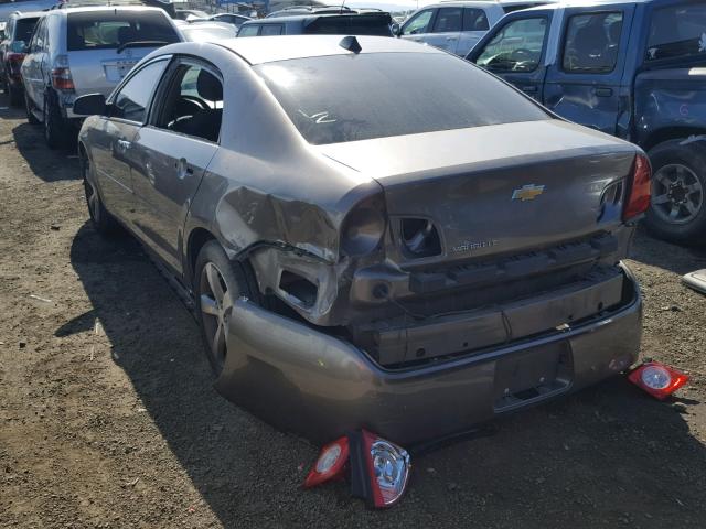 1G1ZC5E09CF175992 - 2012 CHEVROLET MALIBU 1LT თაფლისფერი ფოტო 3