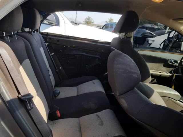 1G1ZC5E09CF175992 - 2012 CHEVROLET MALIBU 1LT თაფლისფერი ფოტო 6