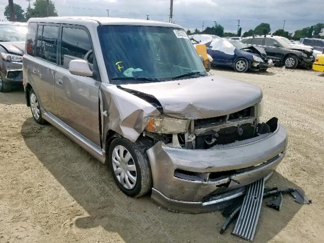 JTLKT324454012450 - 2005 TOYOTA SCION XB ნაცრისფერი ფოტო 1