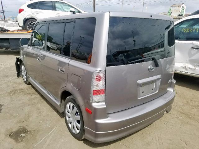 JTLKT324454012450 - 2005 TOYOTA SCION XB ნაცრისფერი ფოტო 3