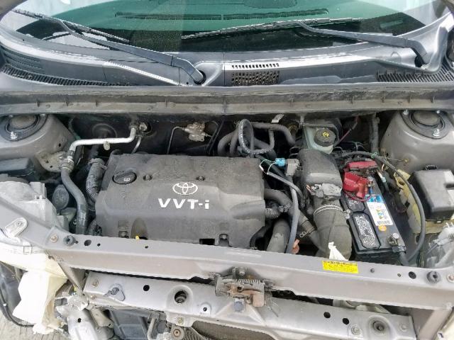 JTLKT324454012450 - 2005 TOYOTA SCION XB ნაცრისფერი ფოტო 7