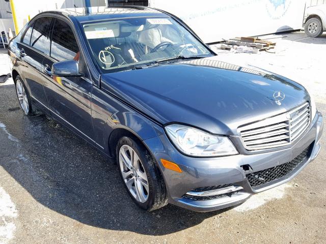 WDDGF4HB5DA832711 - 2013 MERCEDES-BENZ C 250 CHARCOAL photo 1