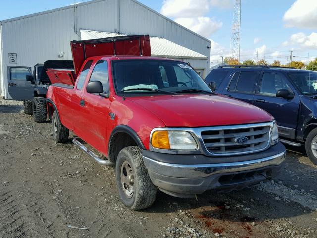 2FTRX18W14CA60644 - 2004 FORD F-150 HERI RED photo 1