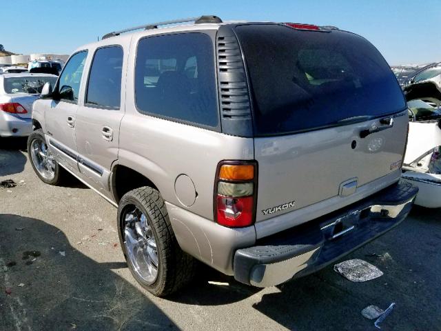 1GKEC13V35J158588 - 2005 GMC YUKON GOLD photo 3