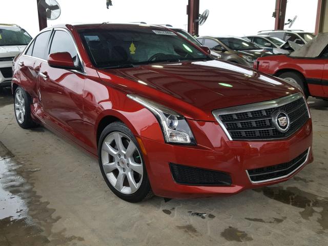 1G6AA5RX3E0142240 - 2014 CADILLAC ATS RED photo 1