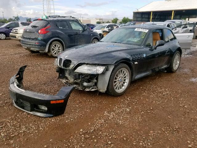 WBACK73411LJ15136 - 2001 BMW Z3 3.0 BLACK photo 2