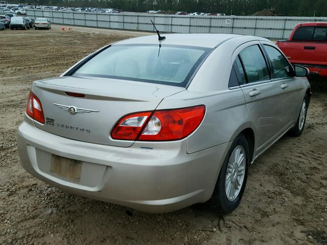 1C3LC56K38N115608 - 2008 CHRYSLER SEBRING TO GOLD photo 4