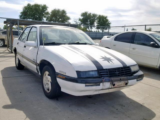 1G1LT53T5NY257065 - 1992 CHEVROLET CORSICA LT WHITE photo 1