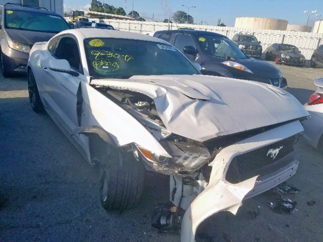 1FA6P8CF8H5239613 - 2017 FORD MUSTANG GT WHITE photo 1