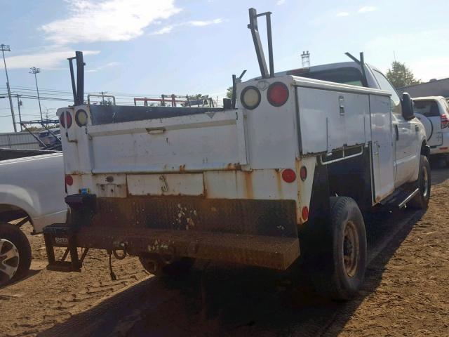 1FDSF31L94ED03266 - 2004 FORD F350 SRW S WHITE photo 4