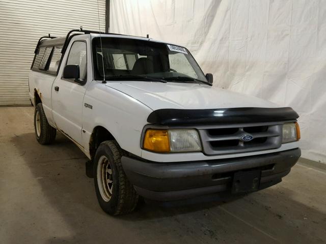 1FTCR10A6VUC00253 - 1997 FORD RANGER WHITE photo 1