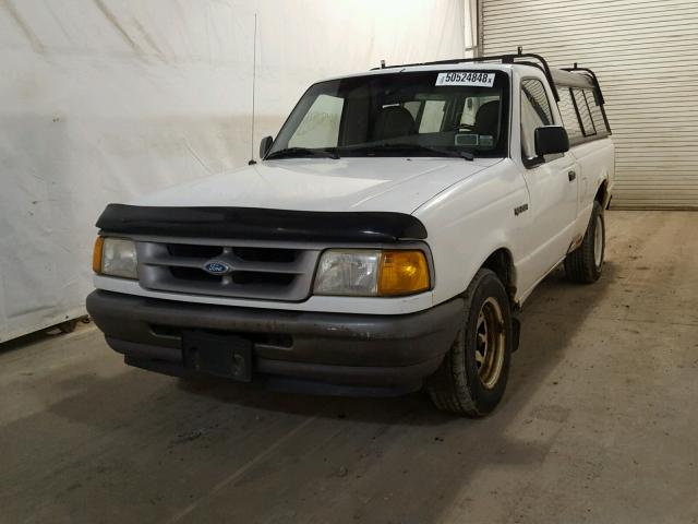 1FTCR10A6VUC00253 - 1997 FORD RANGER WHITE photo 2