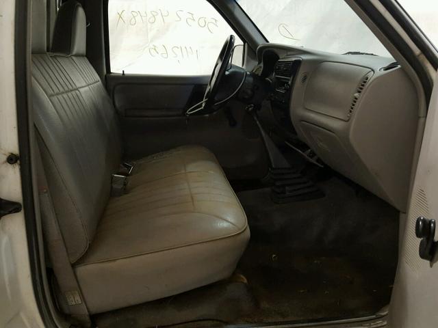 1FTCR10A6VUC00253 - 1997 FORD RANGER WHITE photo 5