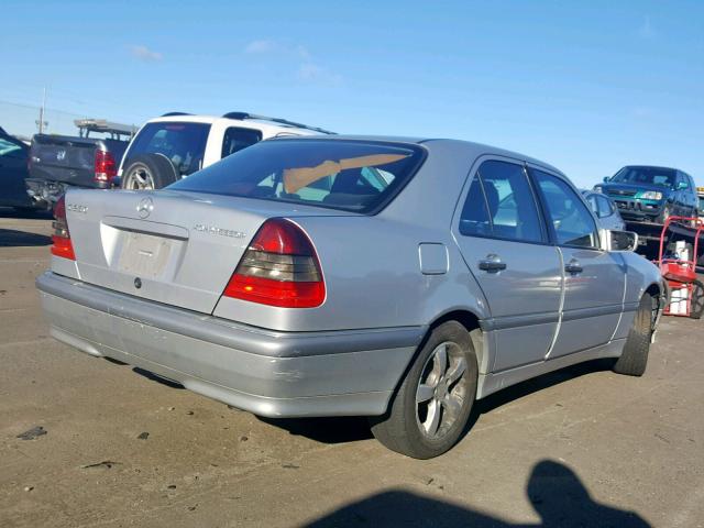 WDBHA24G5XA798761 - 1999 MERCEDES-BENZ C SILVER photo 4