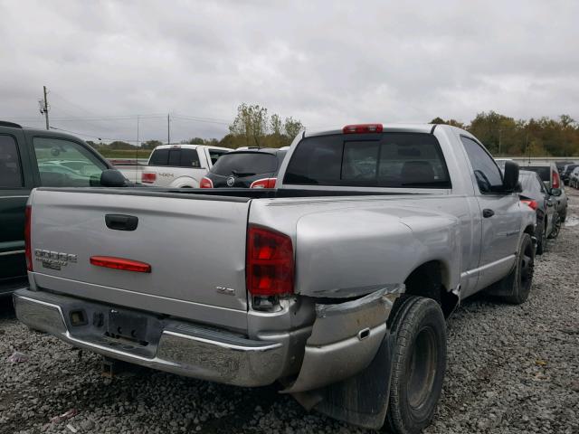 3D7MA46653G803099 - 2003 DODGE RAM 3500 S SILVER photo 4