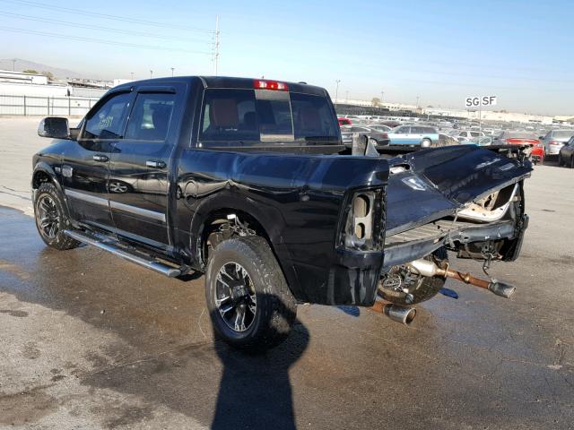 1C6RD7PT0CS257678 - 2012 DODGE RAM 1500 L BLACK photo 3