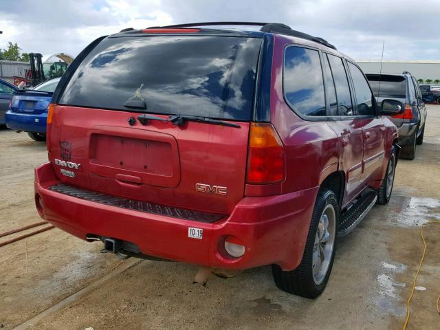 1GKDT13S032240707 - 2003 GMC ENVOY RED photo 4