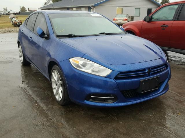 1C3CDFBH6DD224688 - 2013 DODGE DART SXT BLUE photo 1