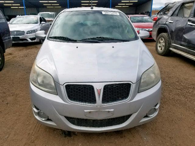 KL2TD66E39B654471 - 2009 PONTIAC G3 GRAY photo 9