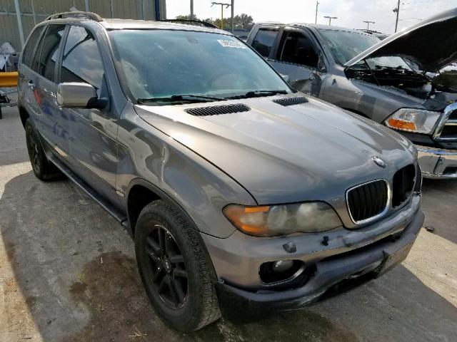 5UXFA13566LY26300 - 2006 BMW X5 3.0I GRAY photo 1