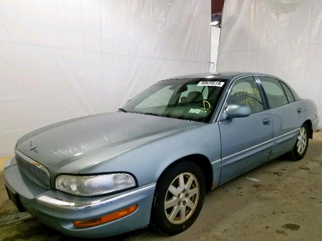 1G4CW54K744115080 - 2004 BUICK PARK AVENU BLUE photo 2