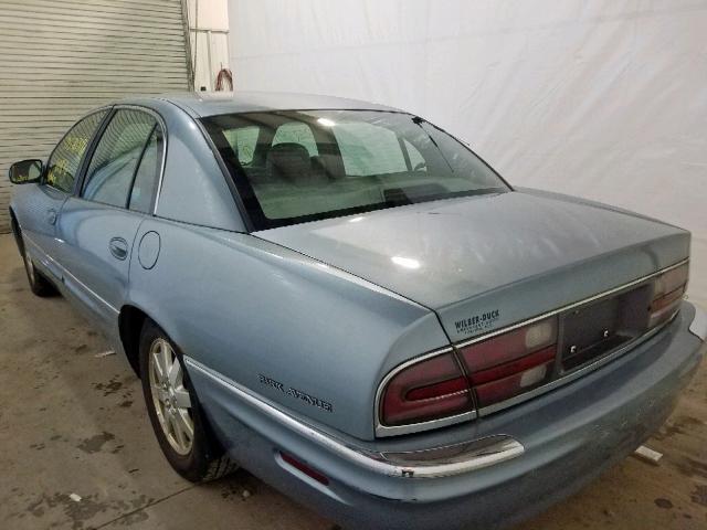 1G4CW54K744115080 - 2004 BUICK PARK AVENU BLUE photo 3