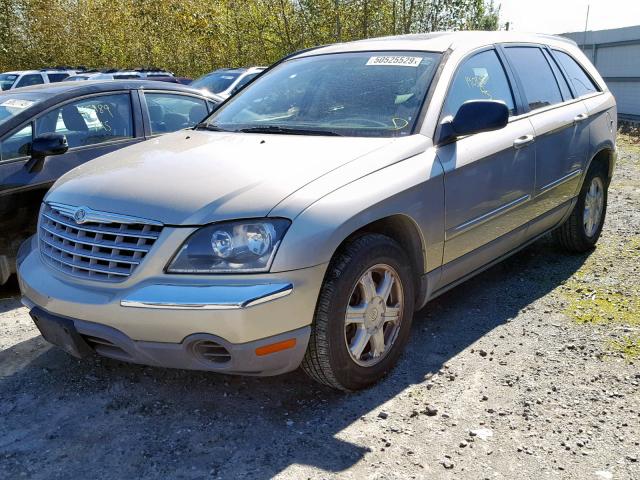 2A4GM68496R649012 - 2006 CHRYSLER PACIFICA T GOLD photo 2