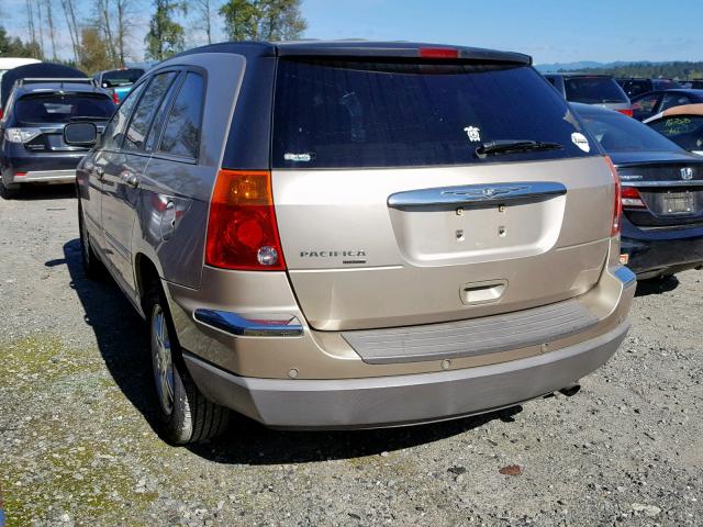 2A4GM68496R649012 - 2006 CHRYSLER PACIFICA T GOLD photo 3
