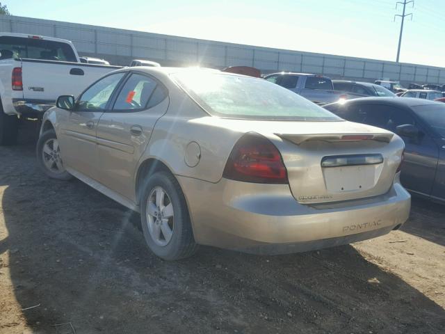 2G2WP522751158479 - 2005 PONTIAC GRAND PRIX GOLD photo 3