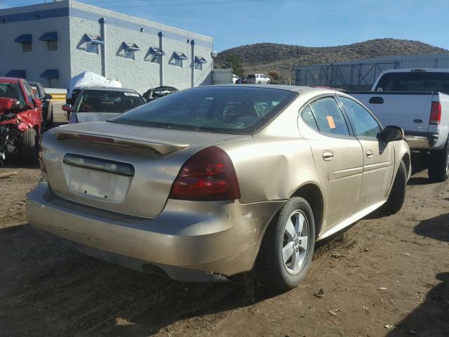 2G2WP522751158479 - 2005 PONTIAC GRAND PRIX GOLD photo 4