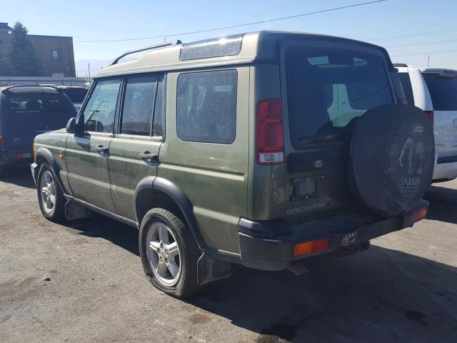 SALTY1549YA254120 - 2000 LAND ROVER DISCOVERY GREEN photo 3