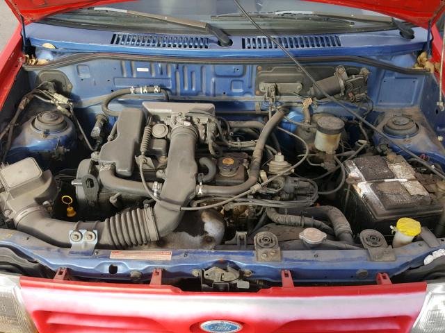 KNJBT06H6K6124431 - 1989 FORD FESTIVA L BLUE photo 7