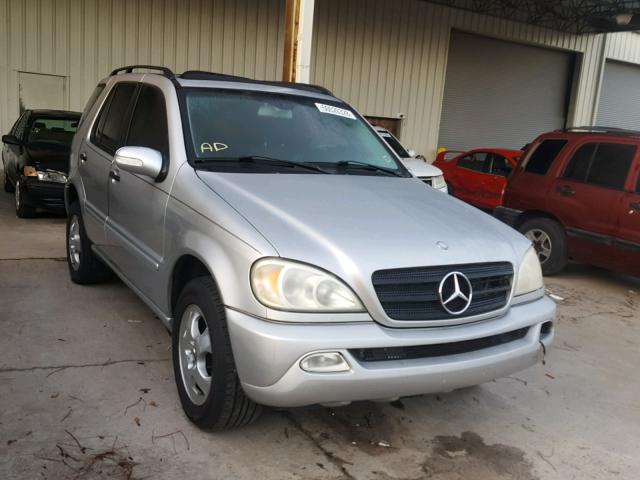 4JGAB57E53A430761 - 2003 MERCEDES-BENZ ML 350 SILVER photo 1