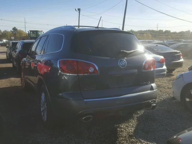 5GAKVCED0CJ265122 - 2012 BUICK ENCLAVE GRAY photo 3