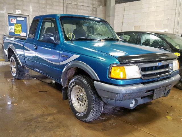 1FTCR15X9PTA58776 - 1993 FORD RANGER SUP BLUE photo 1