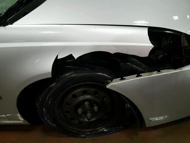 1G8AZ55F47Z106665 - 2007 SATURN ION LEVEL SILVER photo 10