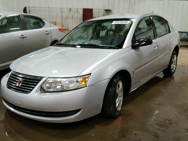 1G8AZ55F47Z106665 - 2007 SATURN ION LEVEL SILVER photo 2