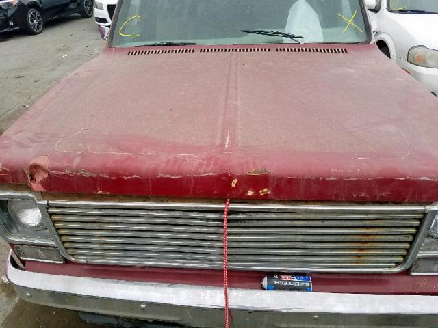 CCY144Z163501 - 1974 CHEVROLET PICK UP RED photo 7