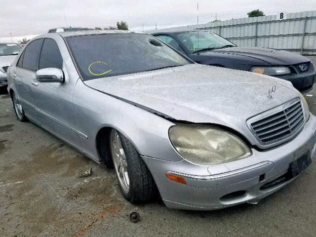 WDBNG75J52A238238 - 2002 MERCEDES-BENZ S 500 SILVER photo 1