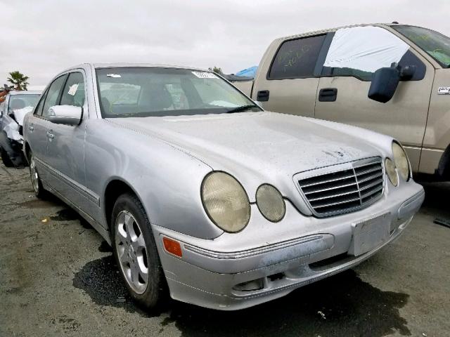 WDBJF65J02B486600 - 2002 MERCEDES-BENZ E 320 SILVER photo 1