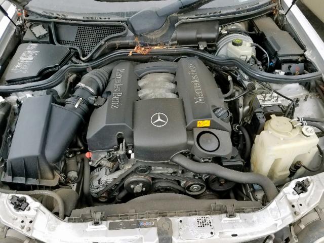 WDBJF65J02B486600 - 2002 MERCEDES-BENZ E 320 SILVER photo 7