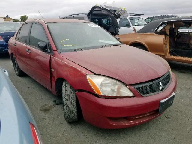 JA3AJ26E85U035836 - 2005 MITSUBISHI LANCER ES RED photo 1