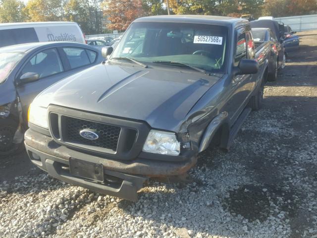 1FTZR45E75PA70439 - 2005 FORD RANGER SUP CHARCOAL photo 2