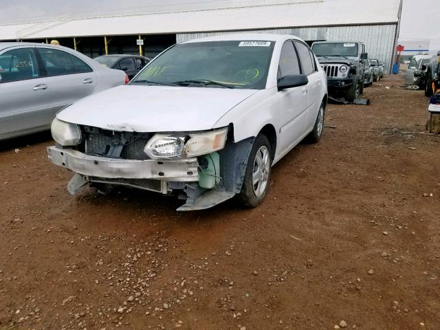 1G8AJ55F57Z135163 - 2007 SATURN ION LEVEL WHITE photo 2