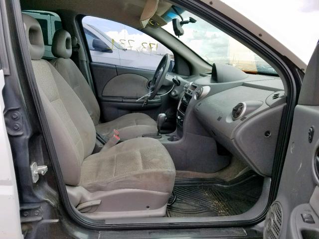 1G8AJ55F57Z135163 - 2007 SATURN ION LEVEL WHITE photo 5