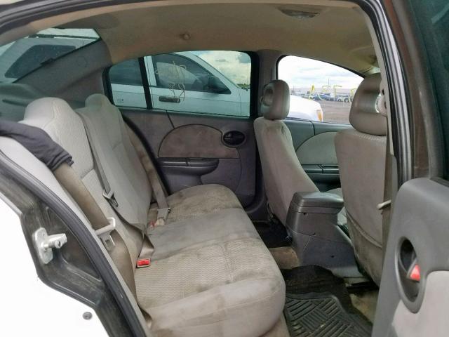 1G8AJ55F57Z135163 - 2007 SATURN ION LEVEL WHITE photo 6