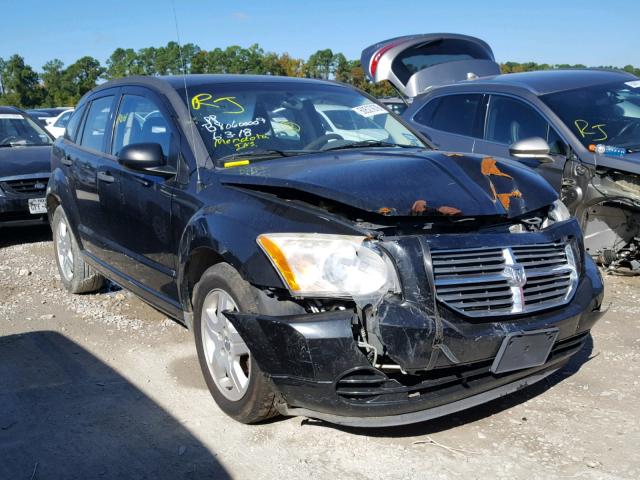 1B3HB48B68D709662 - 2008 DODGE CALIBER SX BLACK photo 1